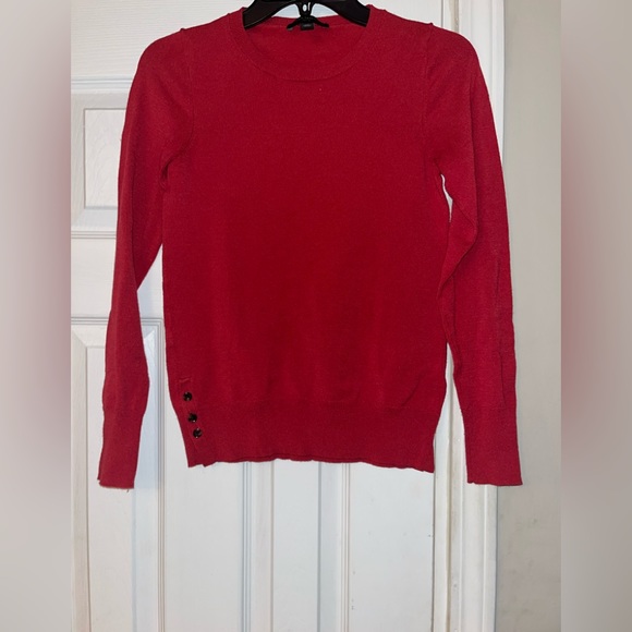 Ann Taylor Sweaters - Ann Taylor Red Sweater, Size XSP